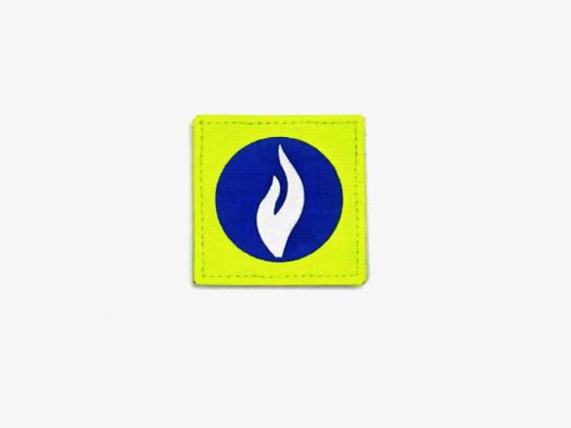 Belgisches Polizei-Logo-Patch (Gelb)