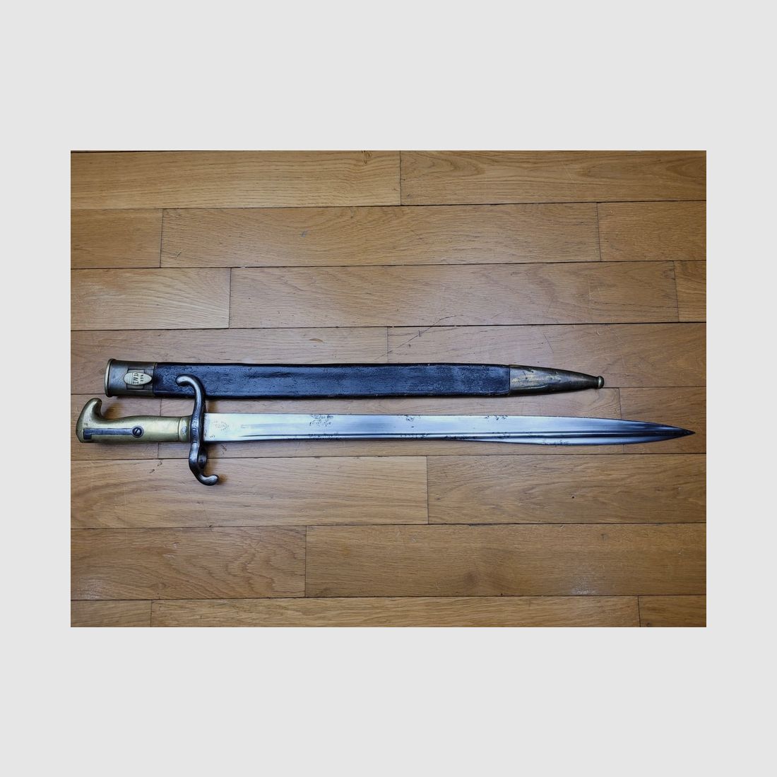 Baionetta del Fuciliere 1860 – Fanteria di Marina Prussiana – con numero – W68 "Clauberg + Chevalier" – TBE, immagine 2 di 17