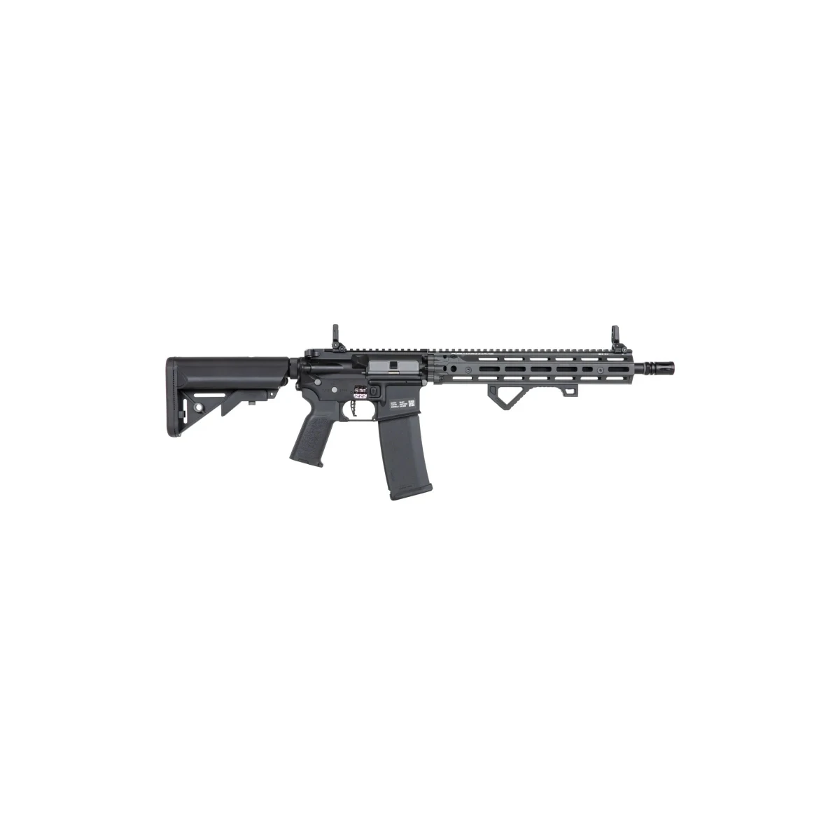 SA Daniel Defense® MK18 RIII M-LOK 14.5" (SA-P28 RIS III PRIME™ Aster II ETU BLDC™) Fucile Airsoft Libero da 18 – Steel Grey -F-, immagine 5 di 24