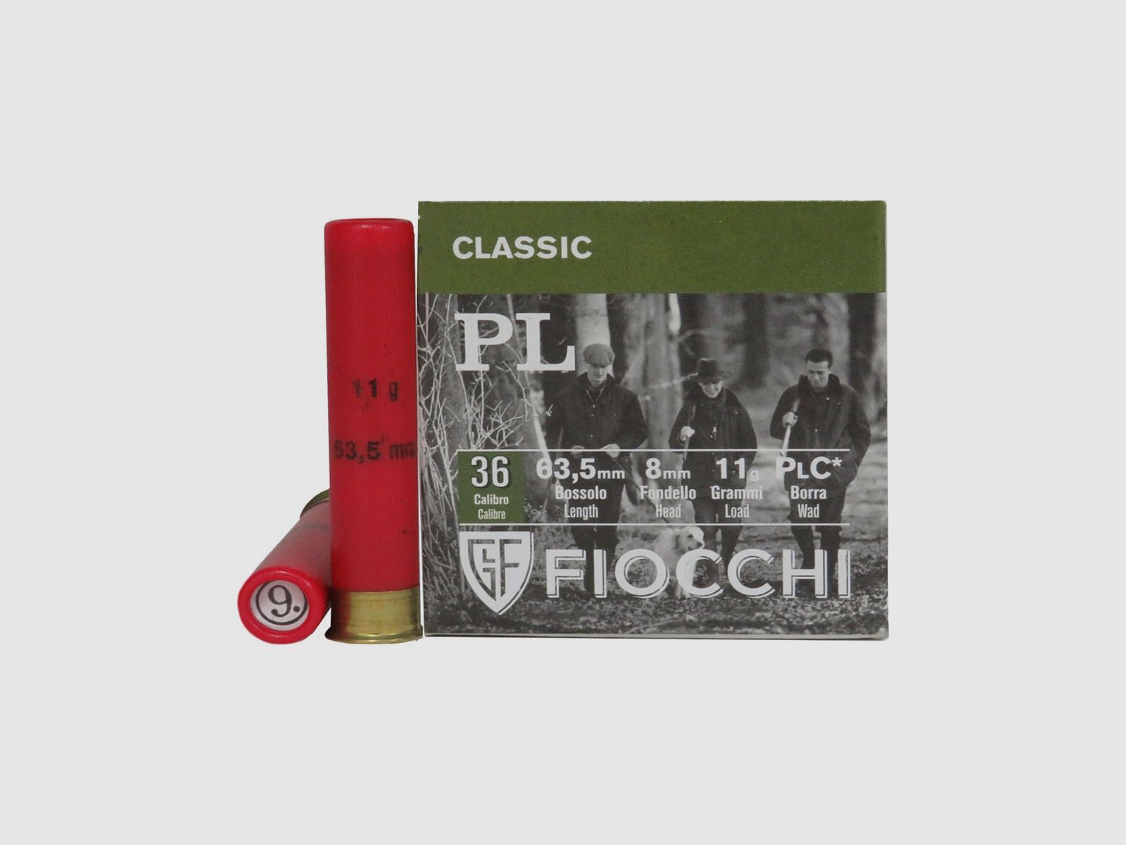 Fiocchi PL 410 naboje kal. 36/63,5 11 g ołów 9