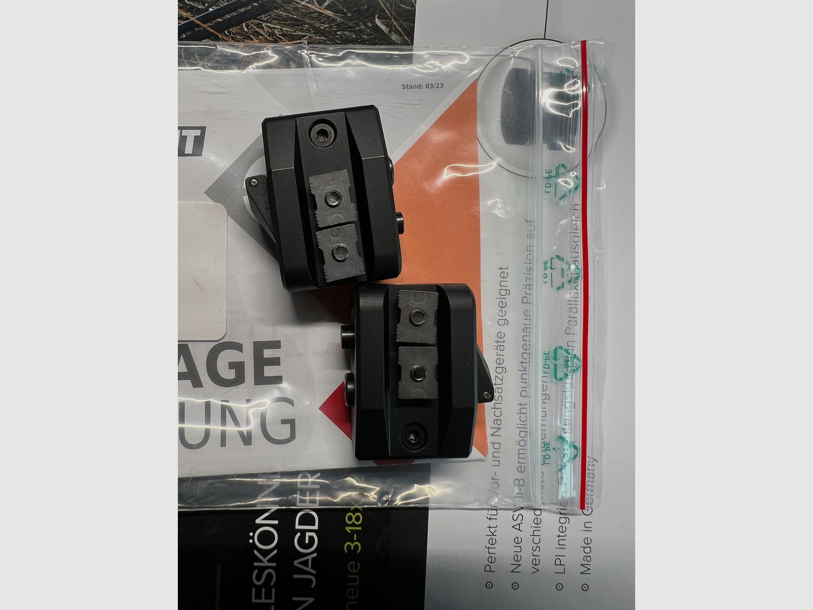 INNOMOUNT QD for Weaver/Picatinny - two-part - Zeiss ZM/VM