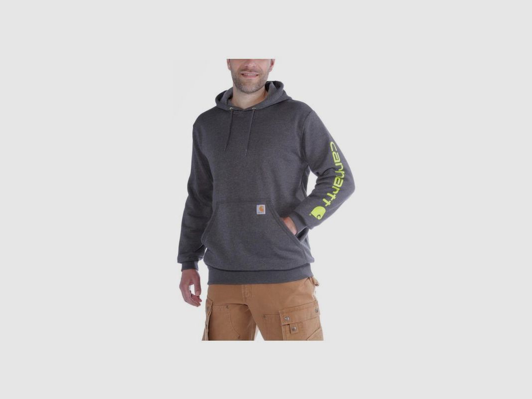 Carhartt Herren Pullover/ Hoodie Sleeve Logo Hooded NEW Navy L