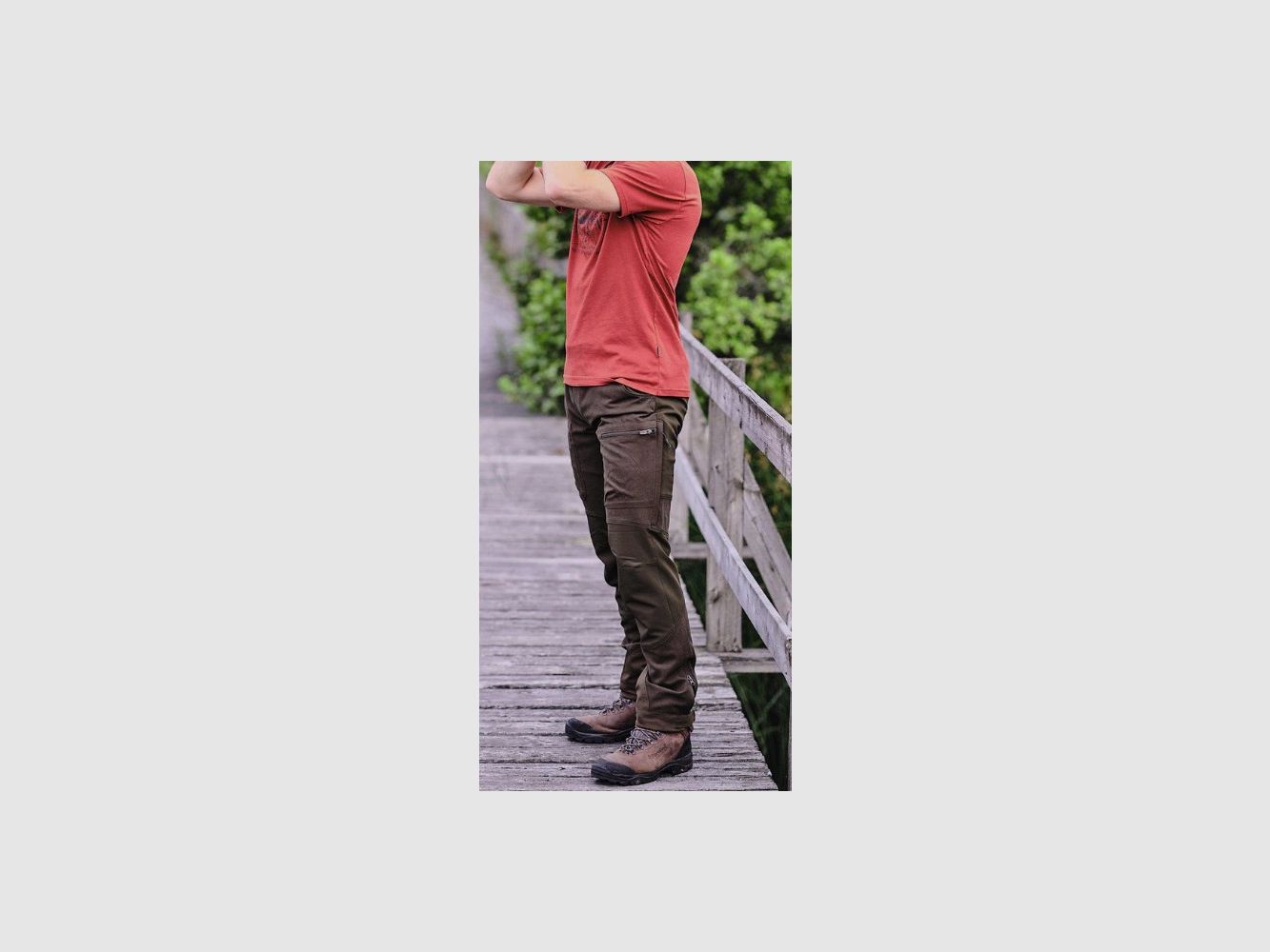 HOSEN HERREN FURUDAL PINEWOOD CARIBOU JAGD BRAUN/OLIV GRÖSSE FR 5985, Bild 1 von 3