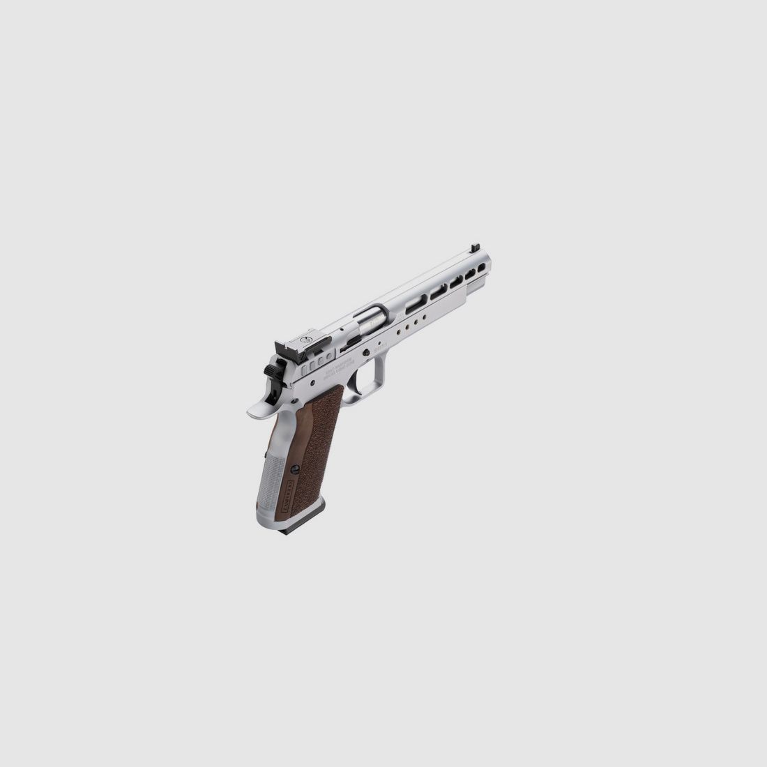 Pistole Tanfoglio P19 Gold Match, pronte per ottica, 6″, immagine 5 di 7
