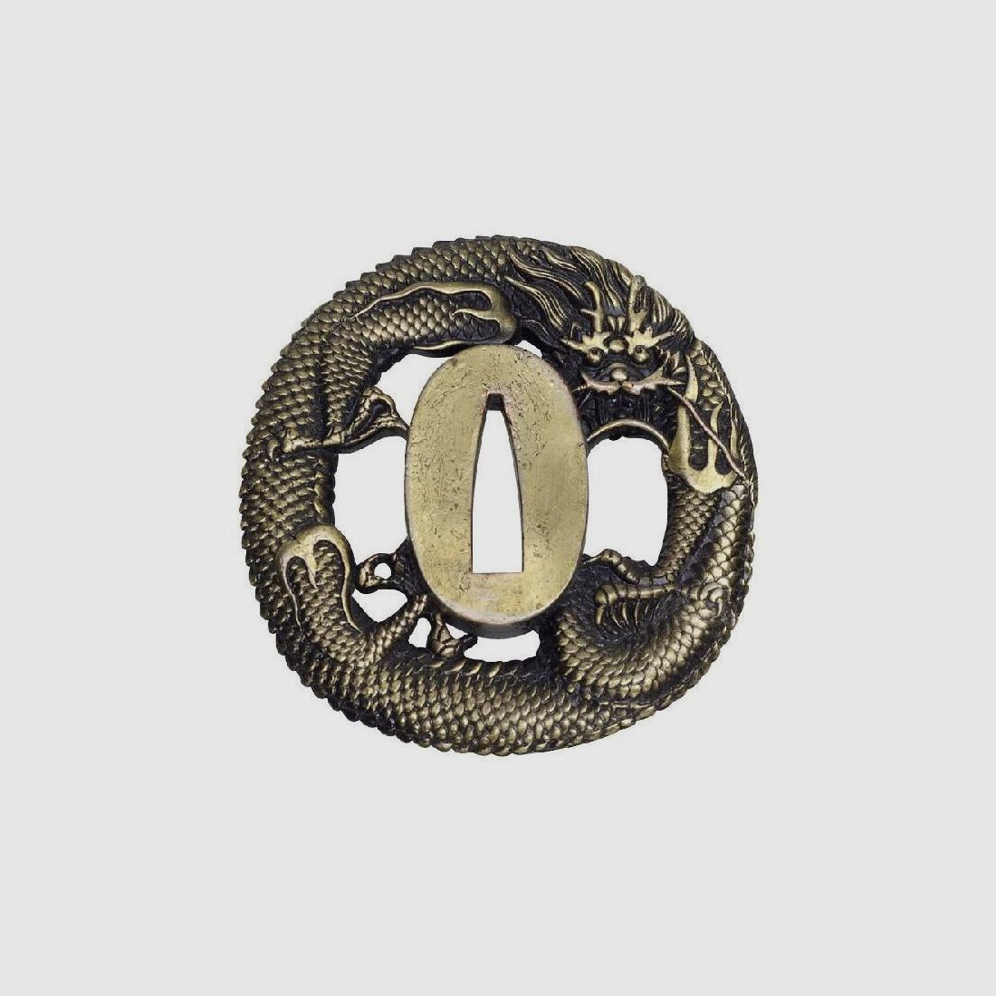 John Lee Dragon Tsuba