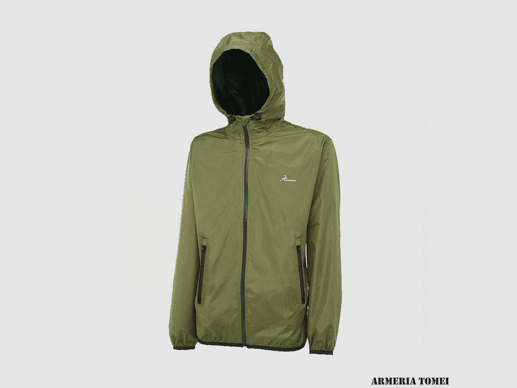 Veste Coupe-Vent – KONUSTEX – AMODO VERT IMPERMÉABLE