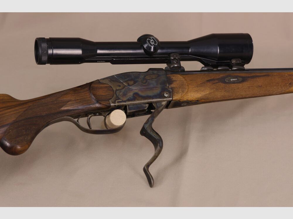 Greifelt & Co. Suhl Blockbüchse mit Bunthärtung