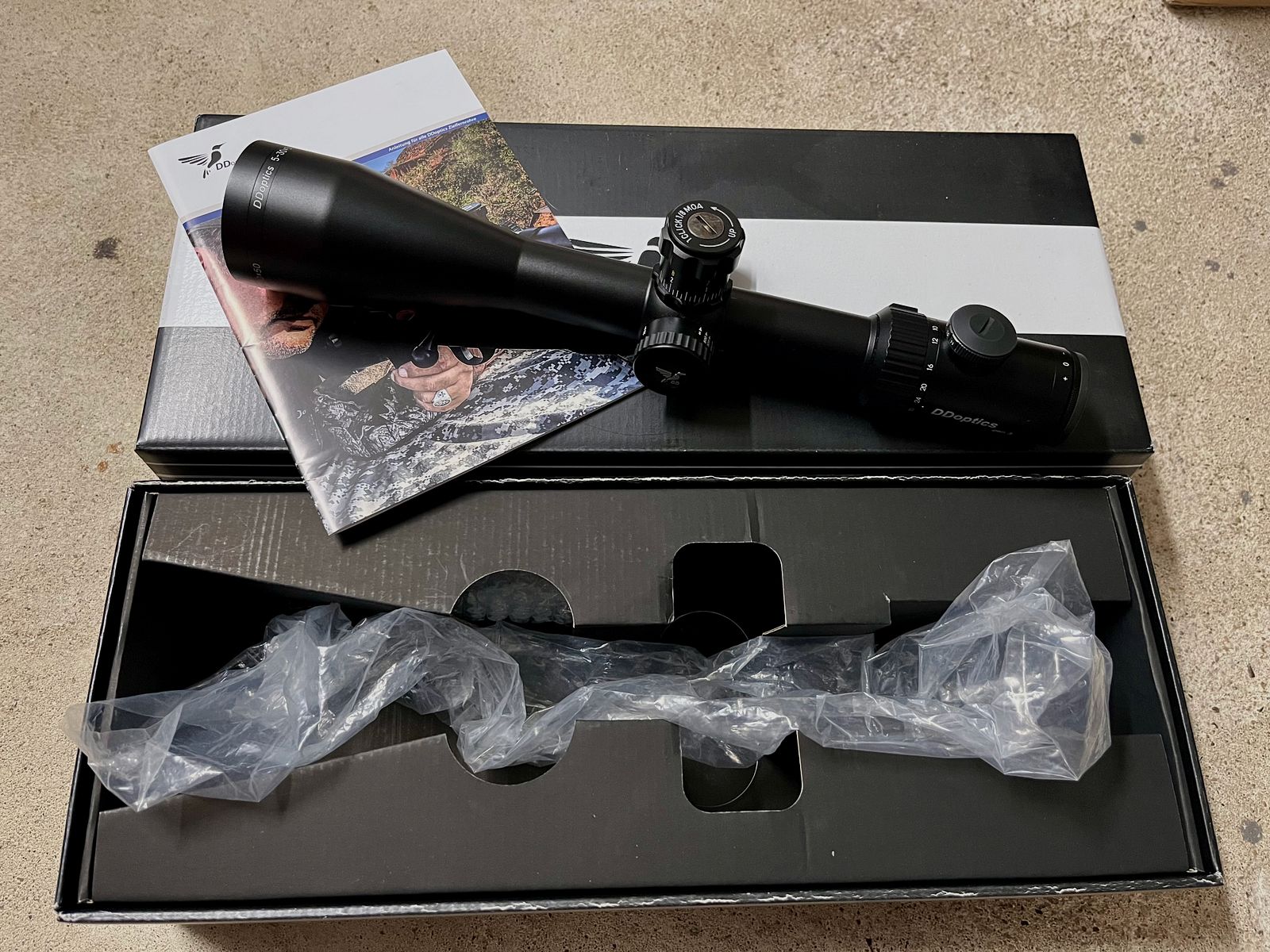 DDOptics Nachtfalke III 5-30x50 Gen. 3 Abs. A4N MRAD