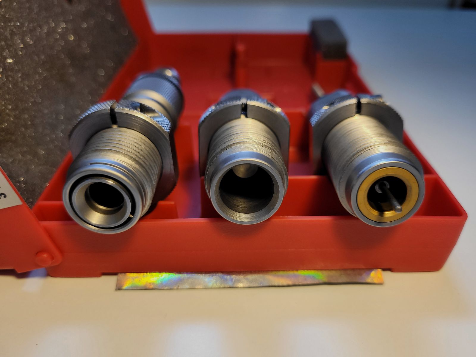 .38 / .357 Mag. / .357 MAX Hornady die set, carbide, item no.: 546527