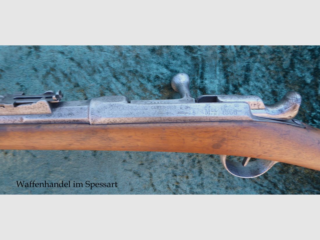 Karabin zapalnikowy Chassepot Mle 1866 cahen-Lyon 1867.