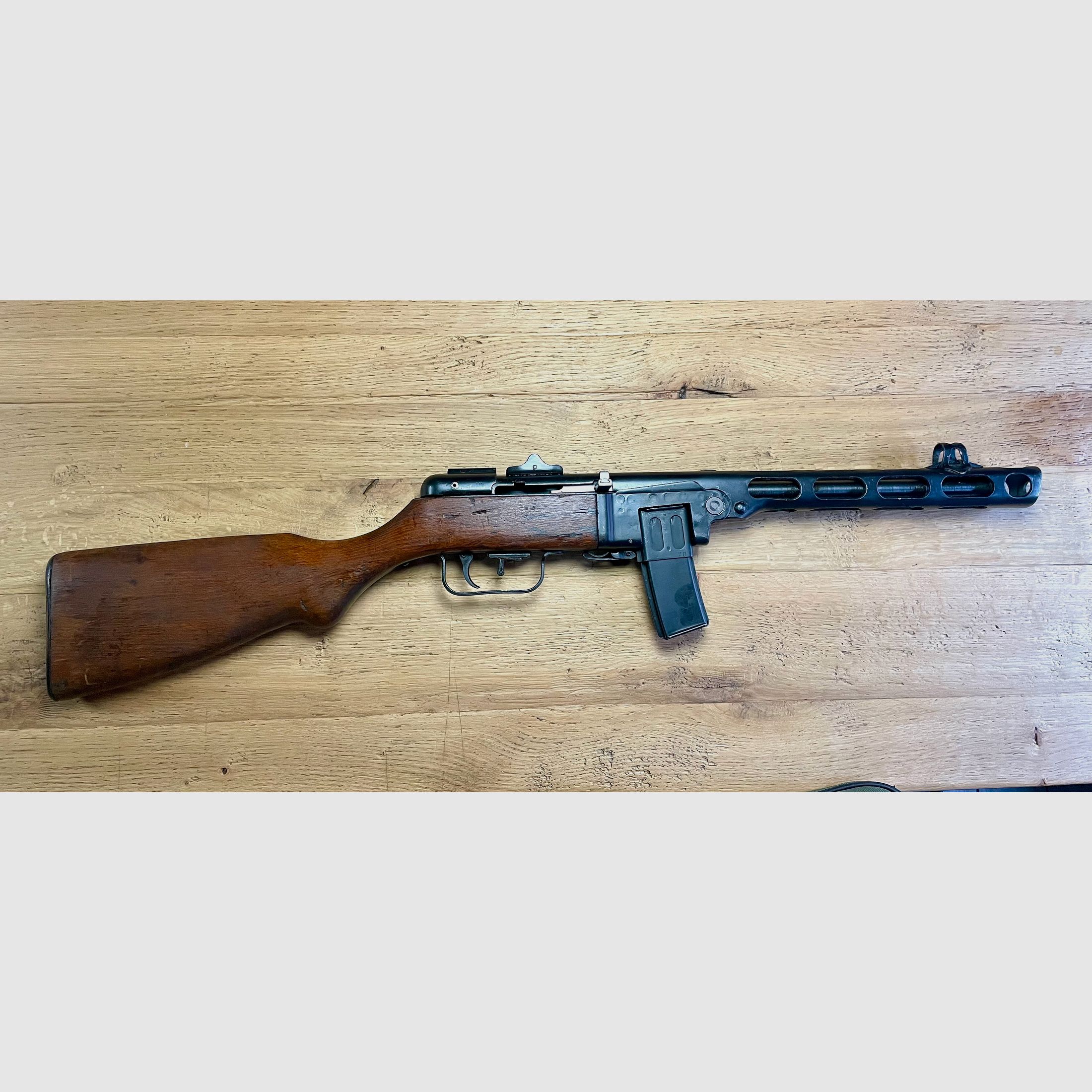 PPSch41 /  PPSH41 umgebaut auf halbautom. Büchse 7,62x25mmTT sportlich zugelassen