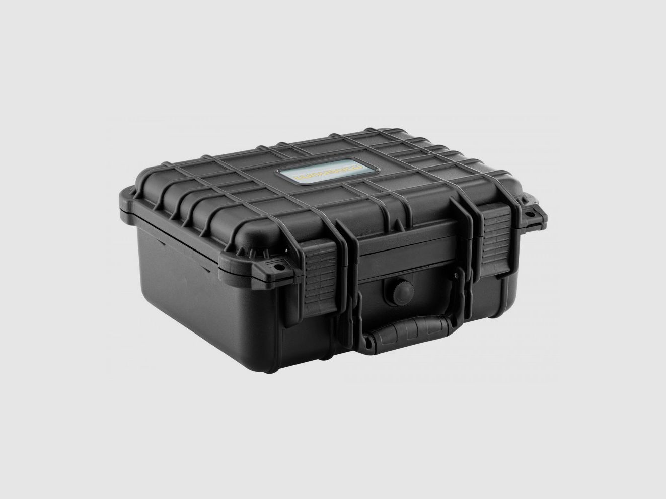 Mallette Etanche Medium Noire IP55 - 33x28x15, image 1 sur 6