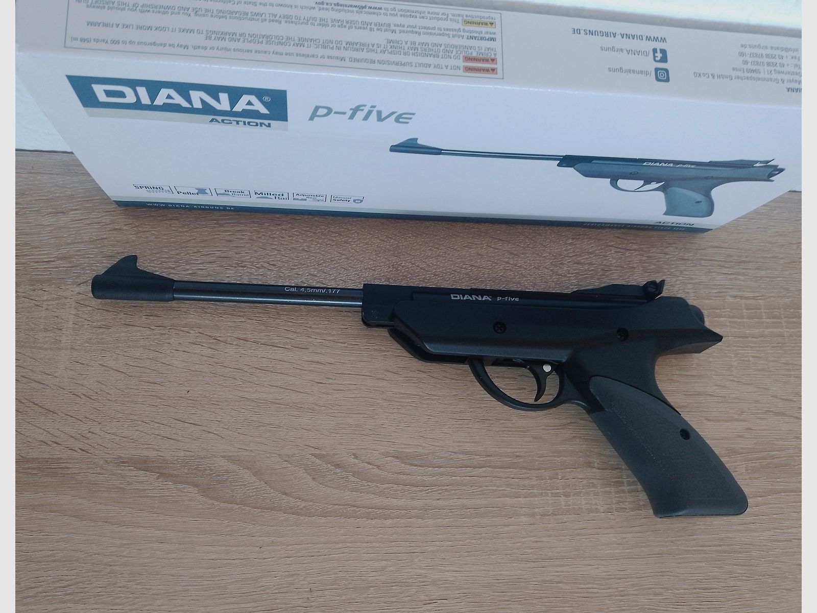 Luftpistole Diana P-Fife