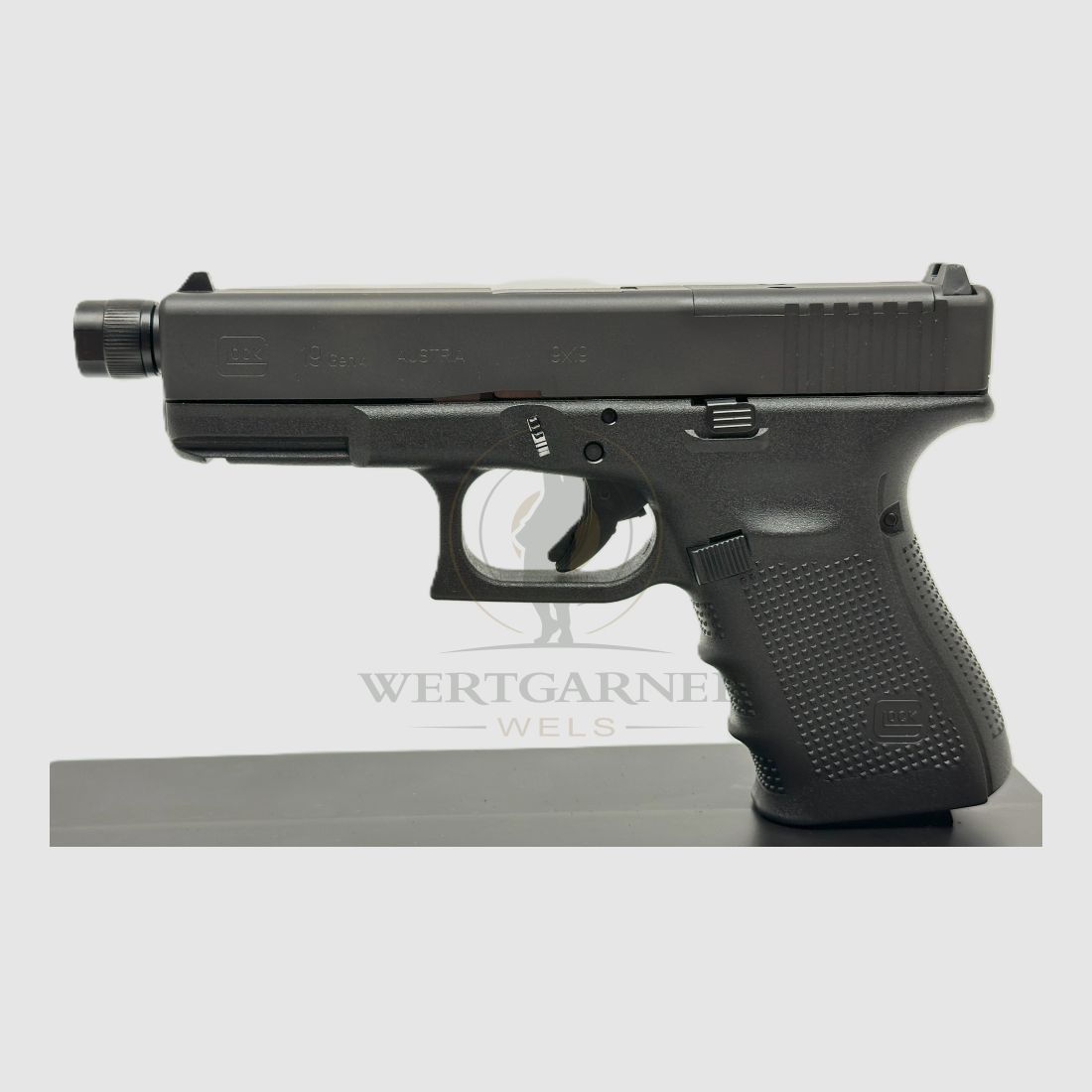 Glock 19 Gen 4 MOS Gewindelauf 9x19 EXCHANGEABLE, Bild 1 von 3
