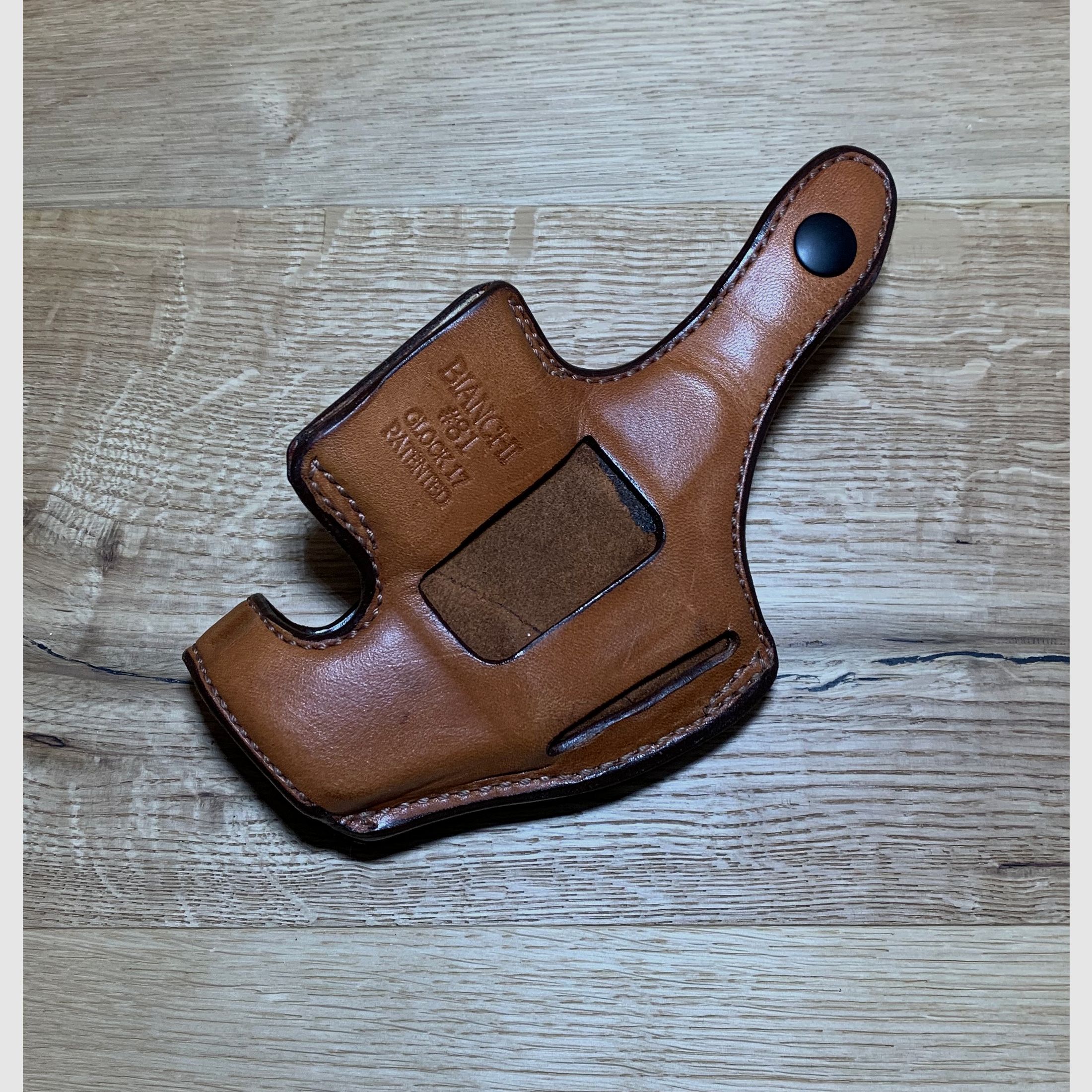 Bianchi # 81 Leder Holster für Glock 17, OHNE Pistole, Bild 5 von 6
