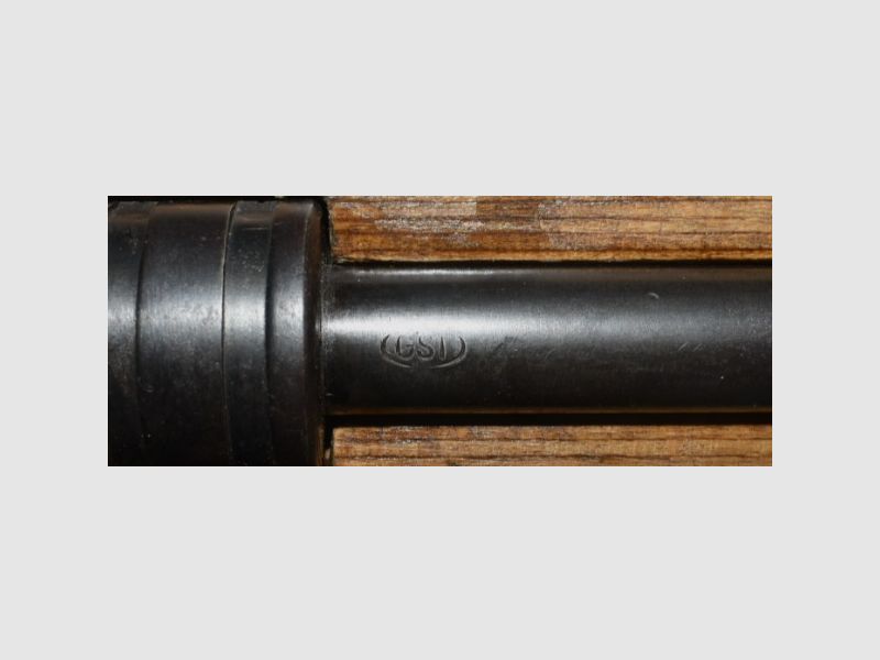 Luftgewehr Haenel 49a, sehr frühes GST Gewehr, Lauf gestempelt, Feder und Dichtung Neu