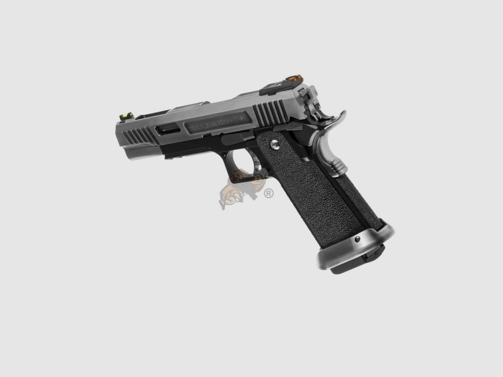 WE Hi-Capa 5.1 Force Full Metal Silver GBB -F-, immagine 2 di 6