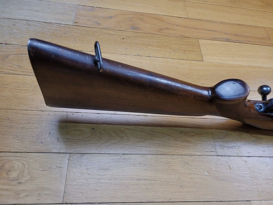 Sublime Winchester M70 Rifleman – 270Win – Luksusowa produkcja 1947 – Fabrycznie gotowa do optyki – Wspaniały orzech – Ręczne ryflowanie – Wspaniała mechanika – Wspaniały lufa – Pochodzenie ex-Hussard – Wyjątkowa broń – Stan niemal nowy!, zdjęcie 23 z 32