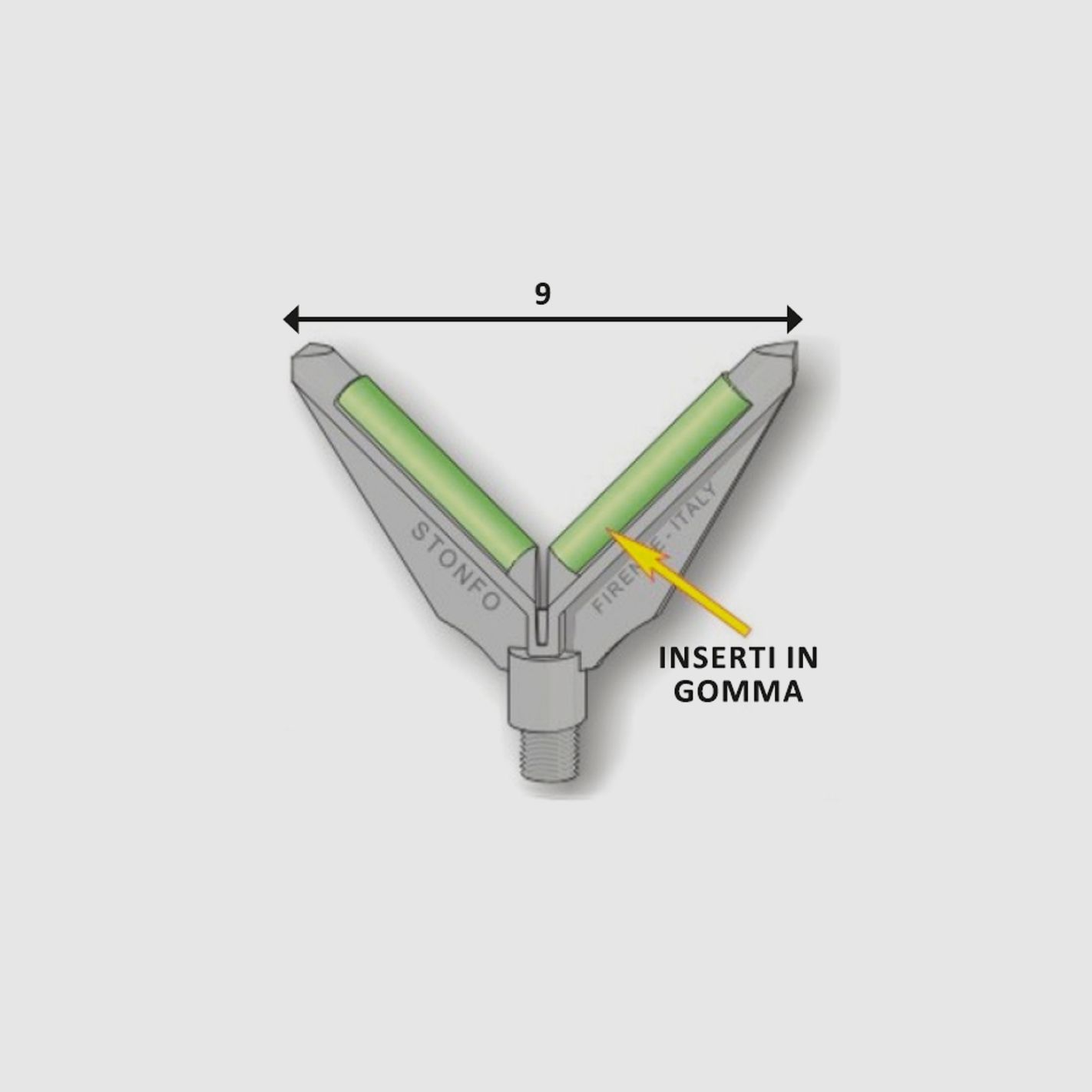 STONFO BOAT ROD HOLDER TYPE T, image 1 of 2