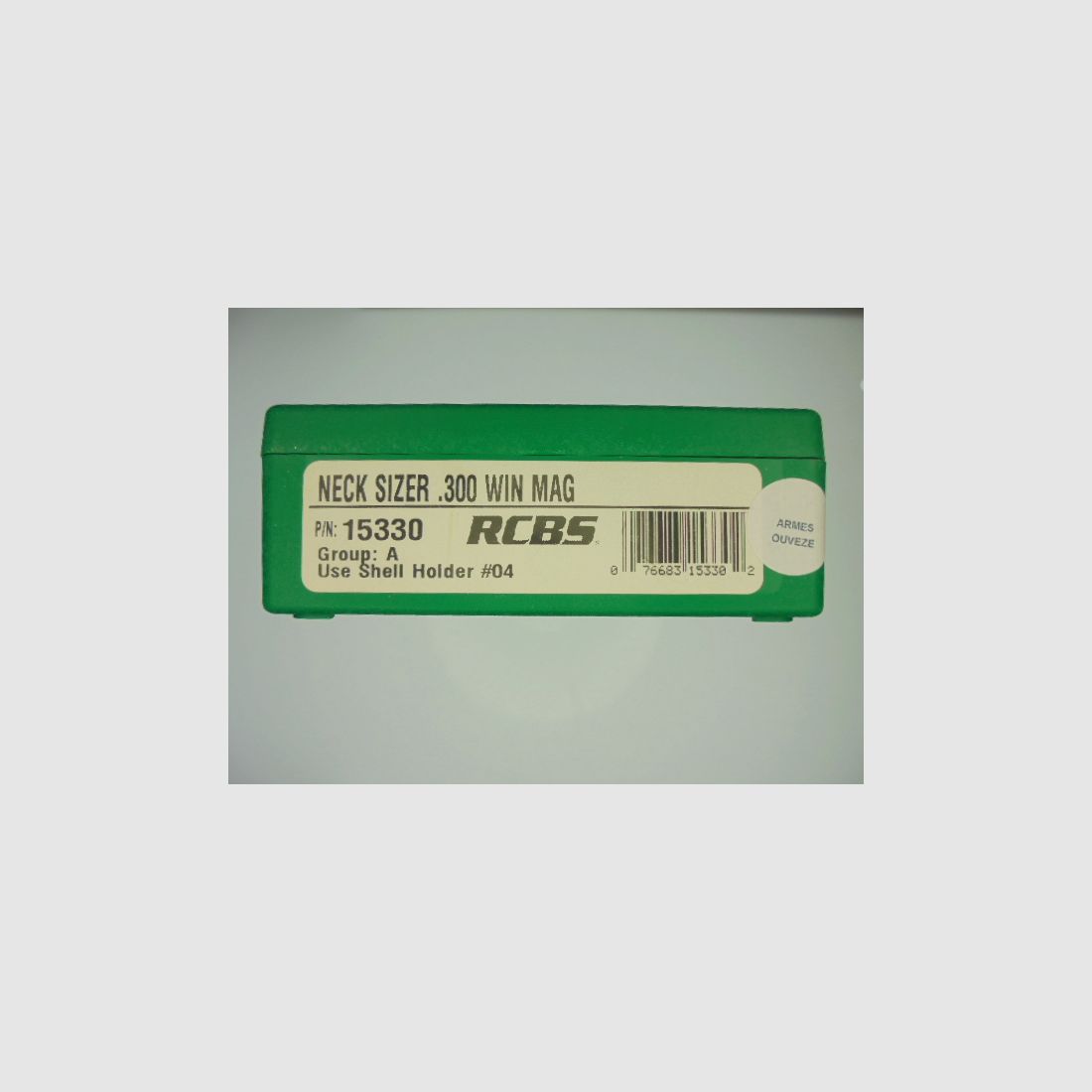 RECALIBRADOR COLLET RCBS CALIBRE 300 WIN MAG, imagen 1 de 2
