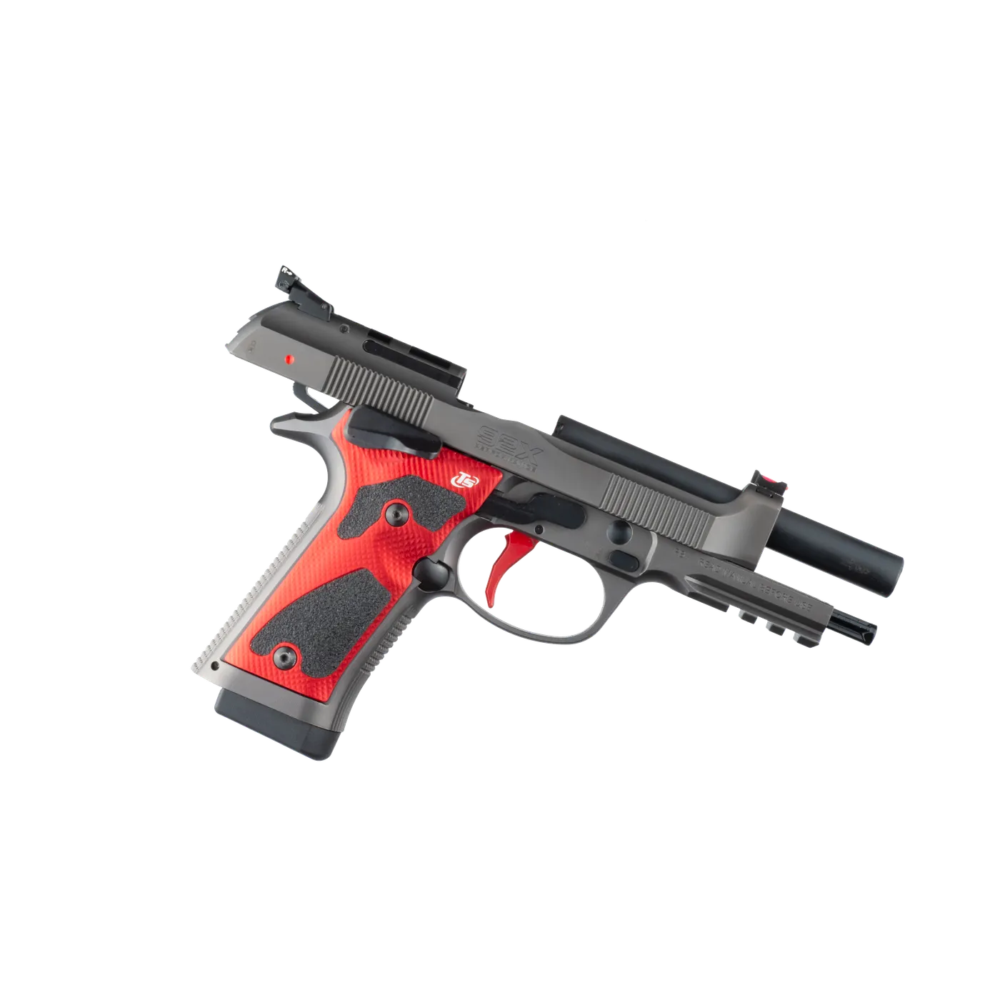 Beretta 92X Performance Dark Series YELLOW Optic Ready – 9x19mm, zdjęcie 6 z 7