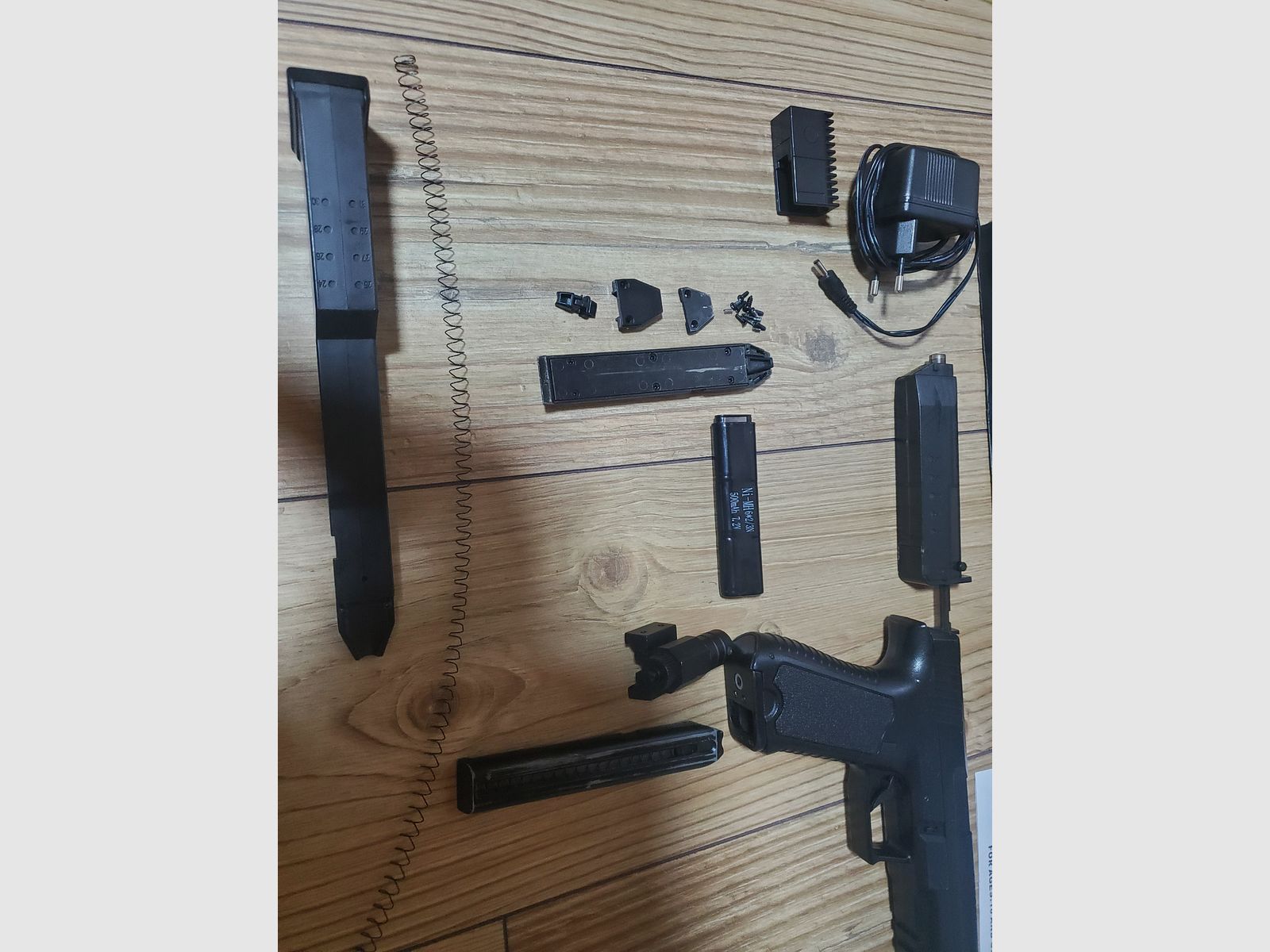 Softair Cyma CM 127 mit Zubehör für Bastler 