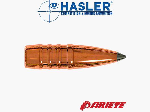 OGIVA HASLER ARIETE cal. 8 (.323) da 160 grn, CB 0,375 (50 pz)