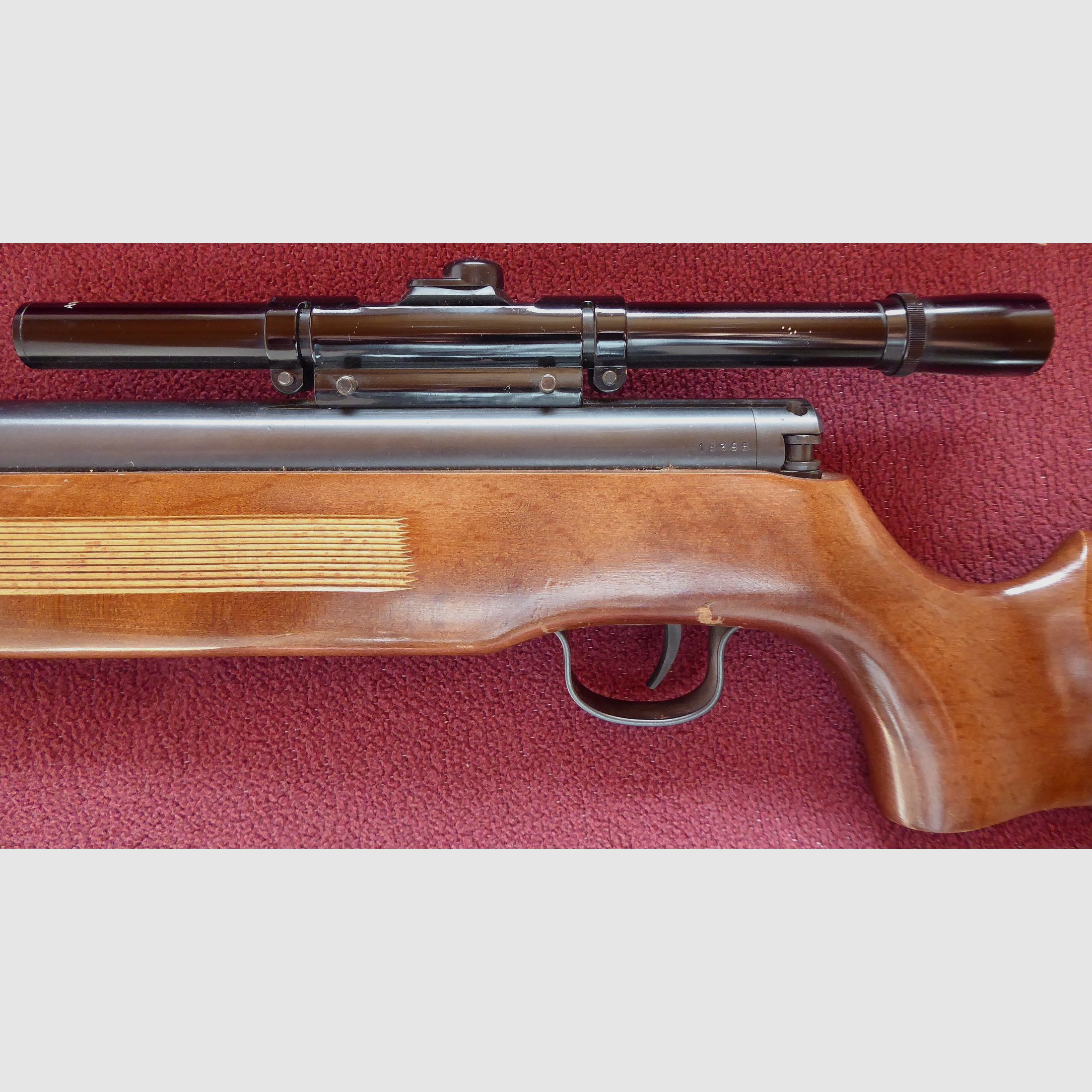 Hämmerli air rifle + scope – TOP condition - see pictures