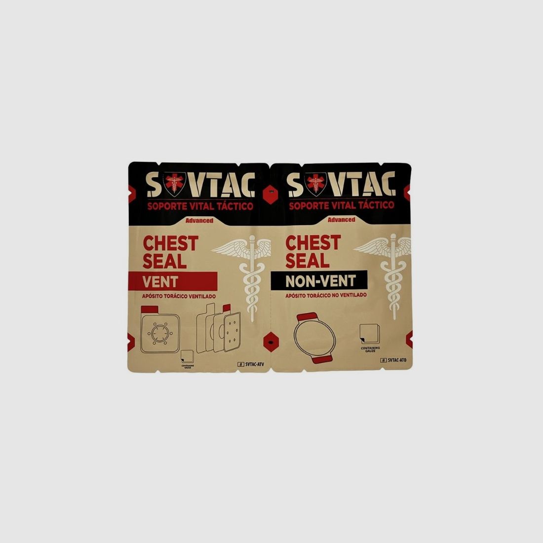 Belüfteter + okklusiver Thoraxverband SVTAC