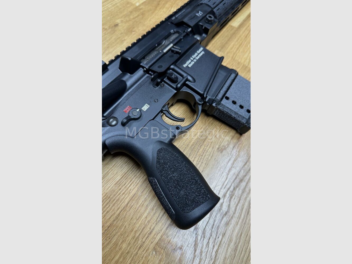 sportingly approved! H&K MR223 A3 11" barrel semi-automatic rifle .223Rem - Heckler & Koch - lots of accessories approved in BKA assessment! civilian version H&K 416 G95