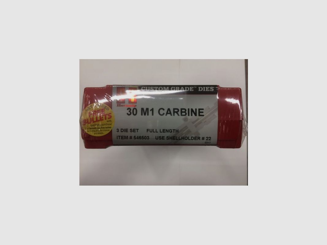 HORNADY 3 DIES SET 30M1 KARABINER, Bild 1 von 3