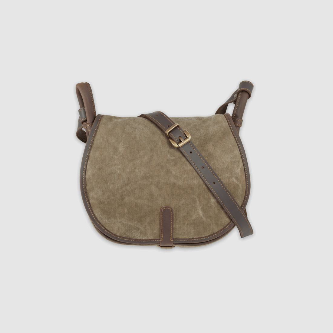 Universaljagdtasche Leder/Canvas – Groß