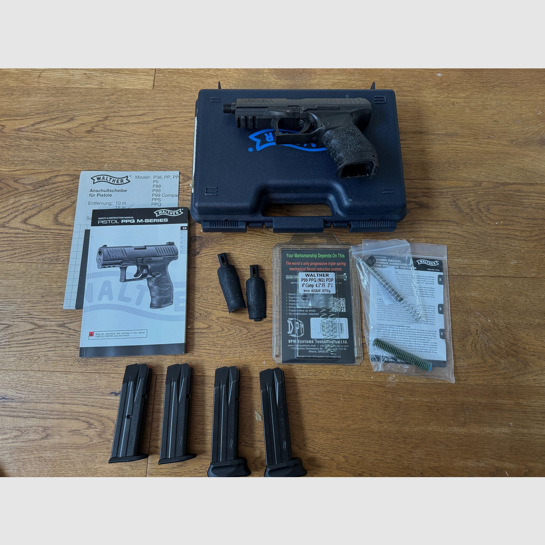 Walther PPQ M2 Navy SD 9mm Para