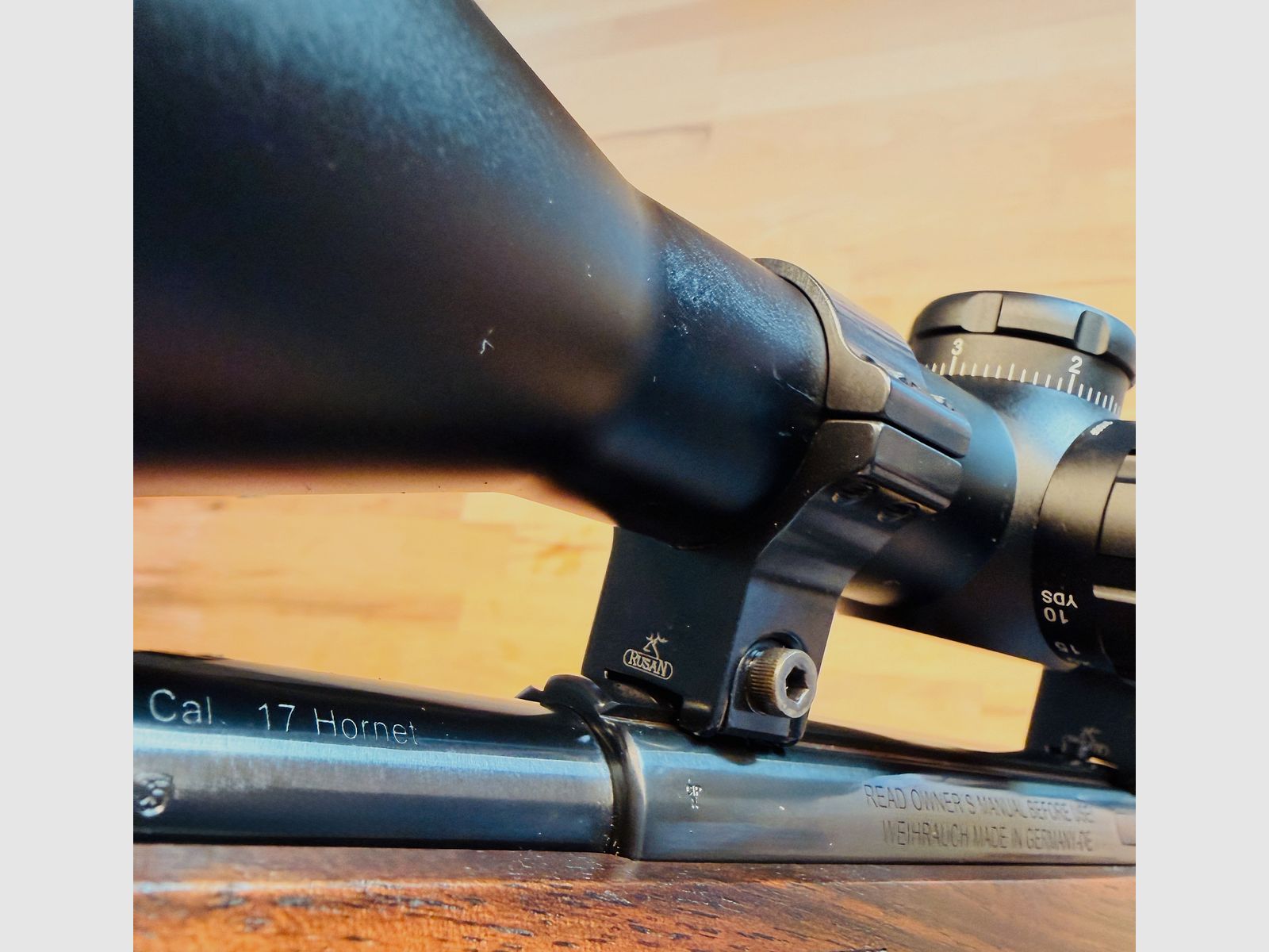 Weihrauch HW 66 AS .17 Hornet Varmint rifle