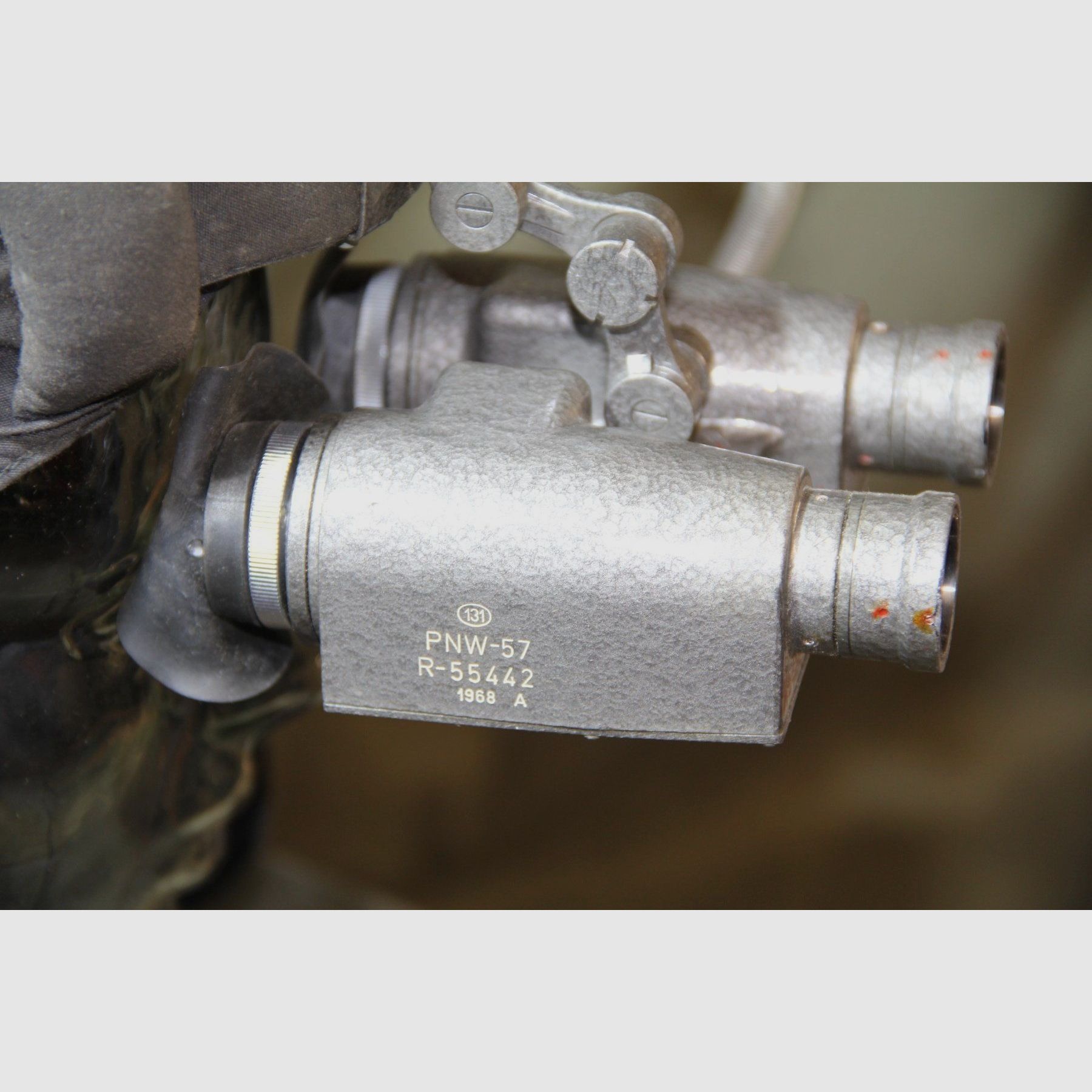 PNW 57, Panzerhelm mit Nachtsichtgerät, NVA / Polen / UdSSR