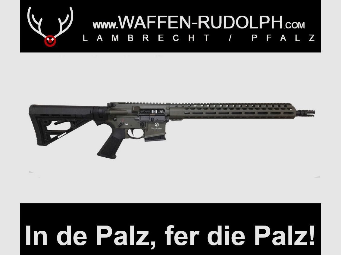 Schmeisser AR15 M5FL Schmeisser M5FL in OD Green Kaliber 223Rem NEU bei Waffen Rudolph