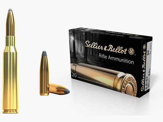 Büchsenpatronen Sellier & Bellot 6,5 x 57 SP
