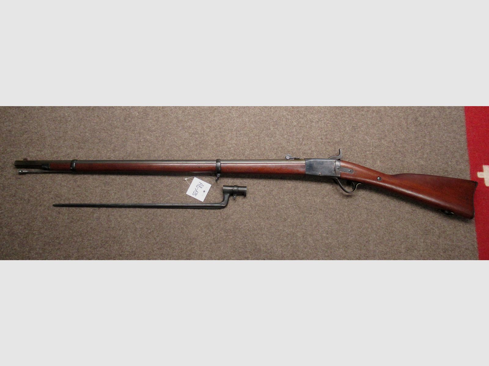 AB-135 PEABODY Büchse Mod. 1867, modifiziert für die Jagd, Kal. 11 mm glatt, Bild 2 von 3