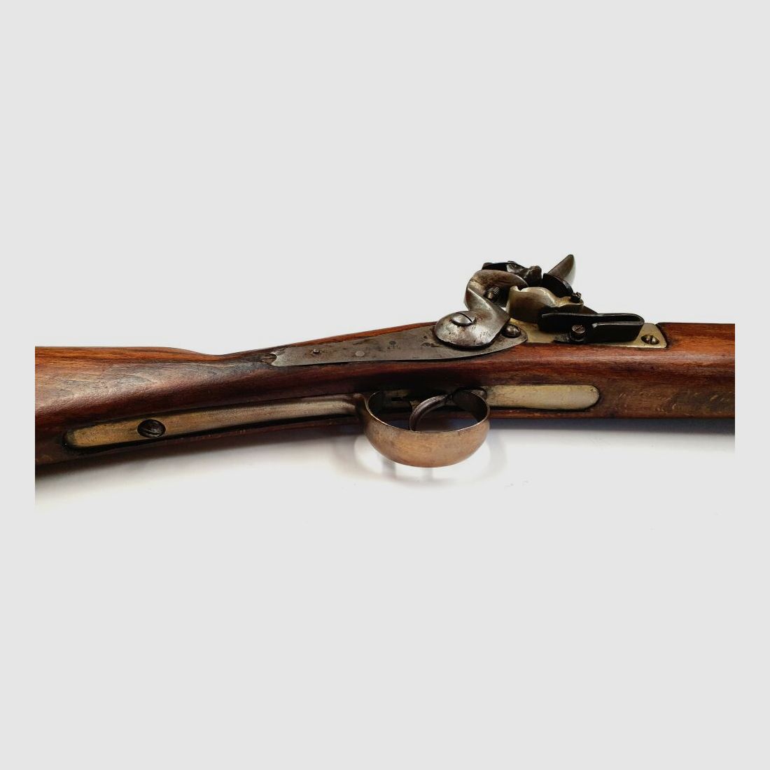 Fucile a pietra ignifuga a caricamento anteriore sconosciuto .44 Cal, immagine 6 di 10