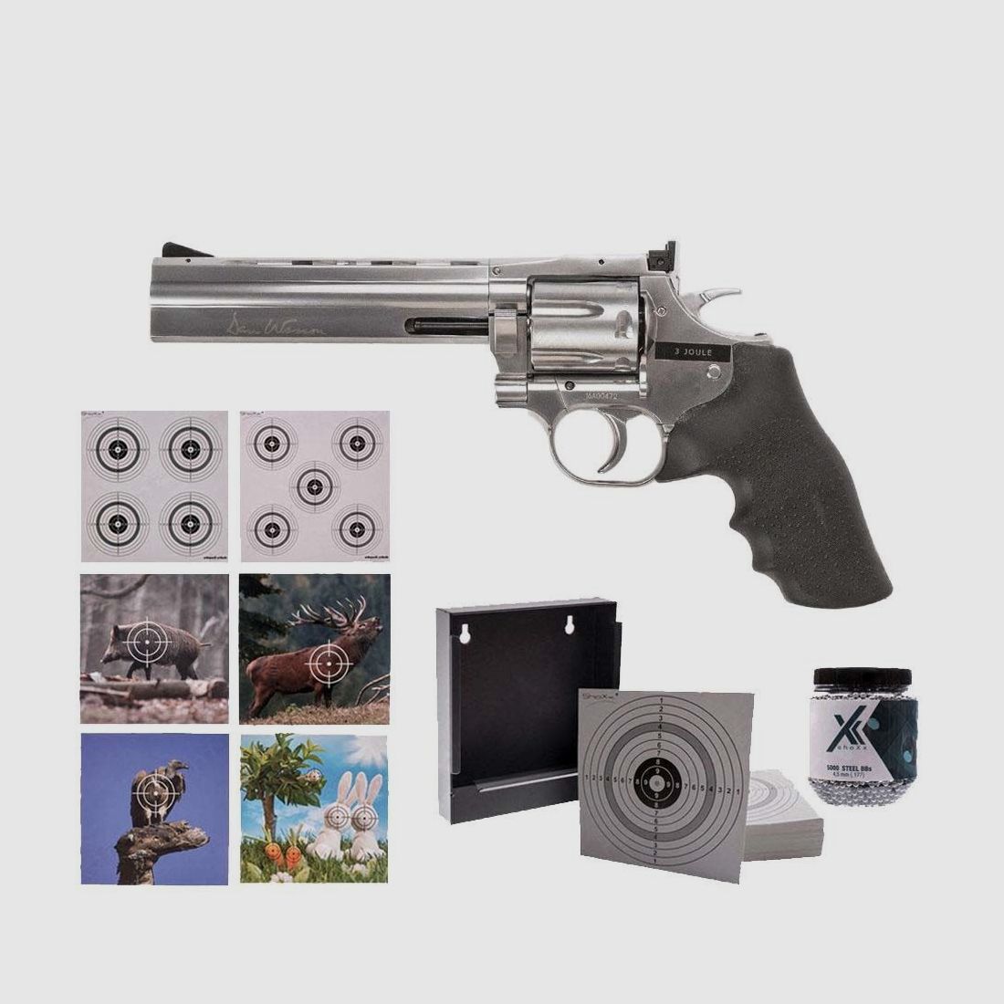 Dan Wesson 715 revolver CO2 da 6 pollici 4,5mm / BB in acciaio