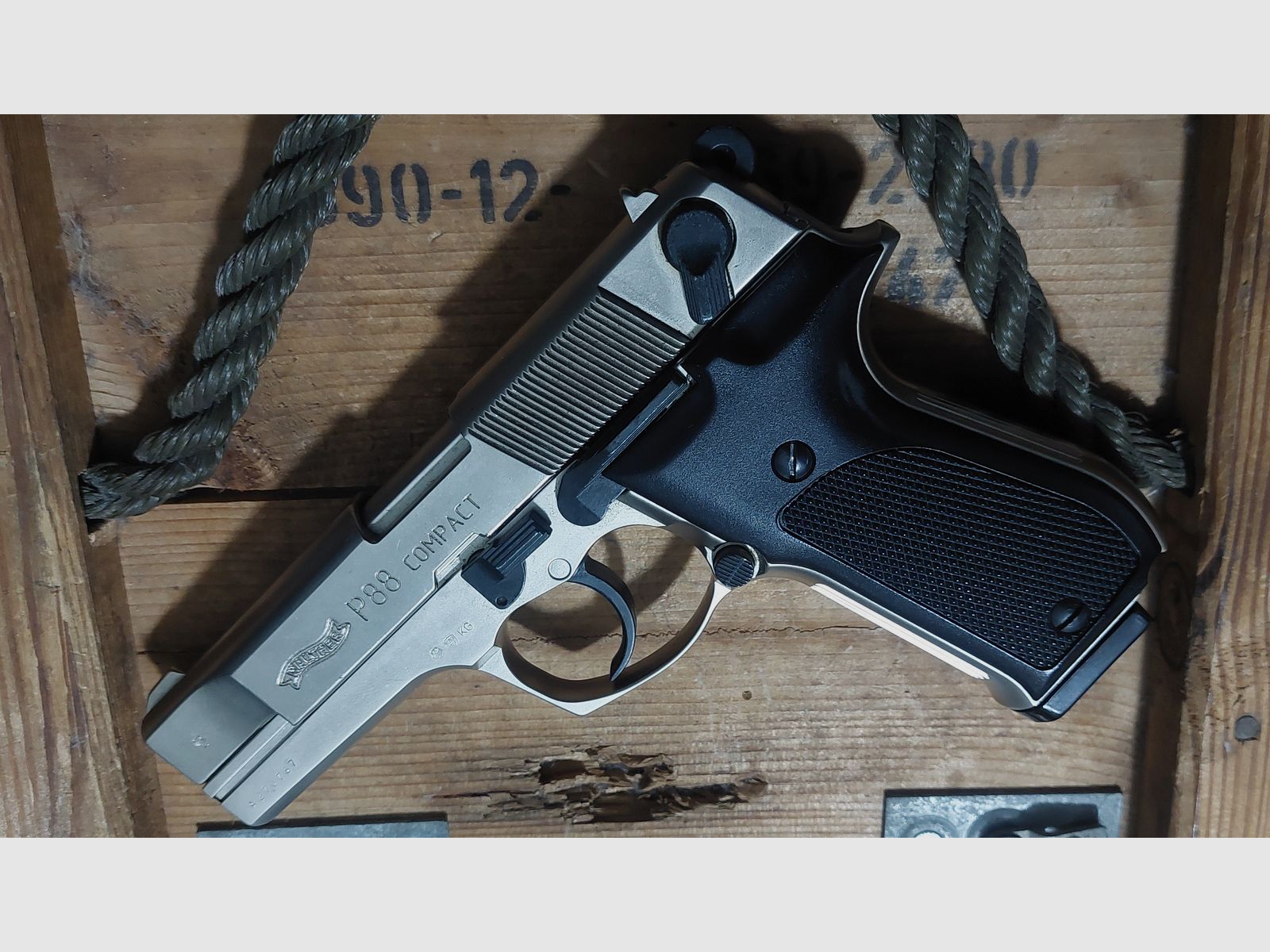Walther P88 Compact 9 mm (PTB 613) Schreckschuss keine Walther Glock HW94 Colt