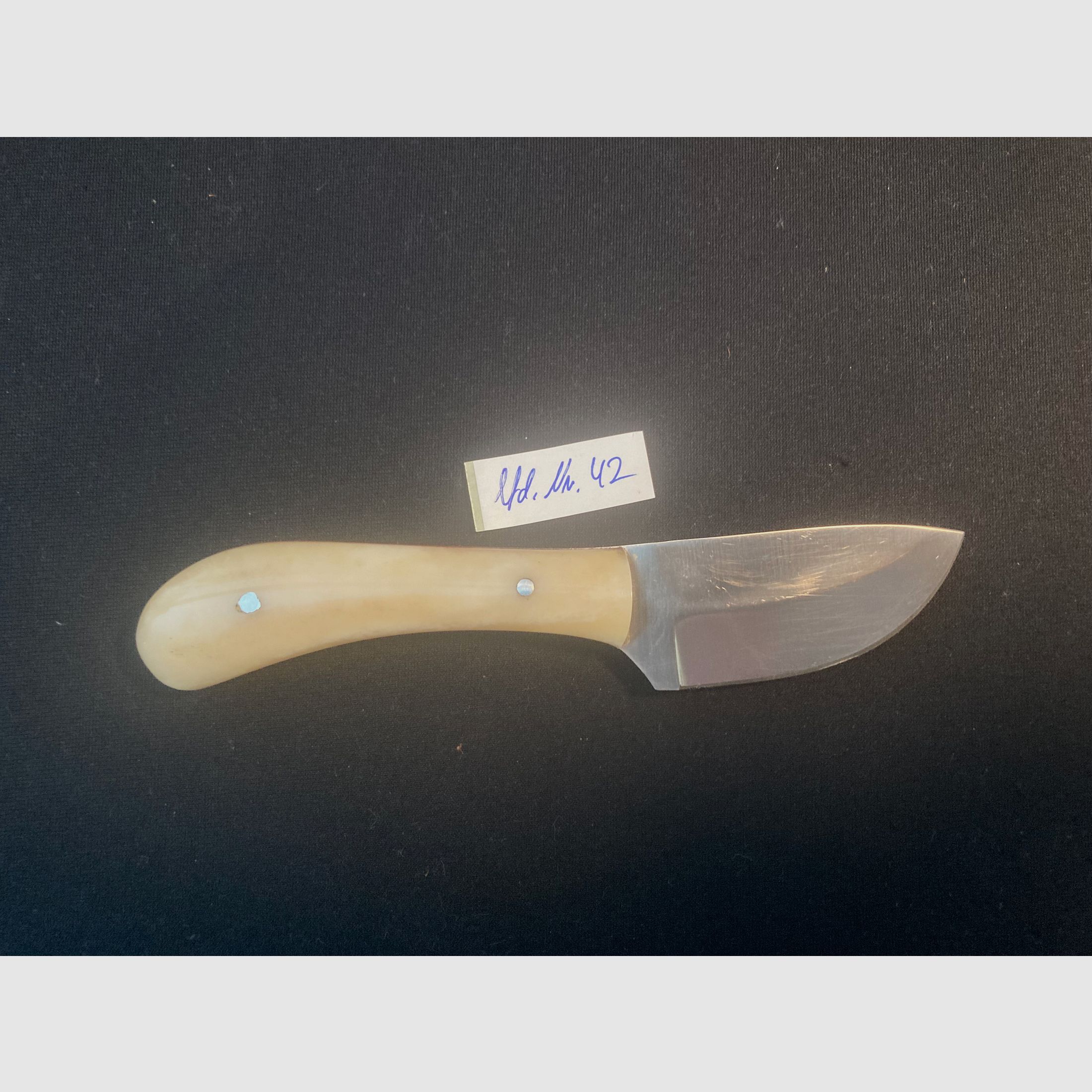 Skinner, couteau de chasse, couteau de ceinture (sans étui), inox 42