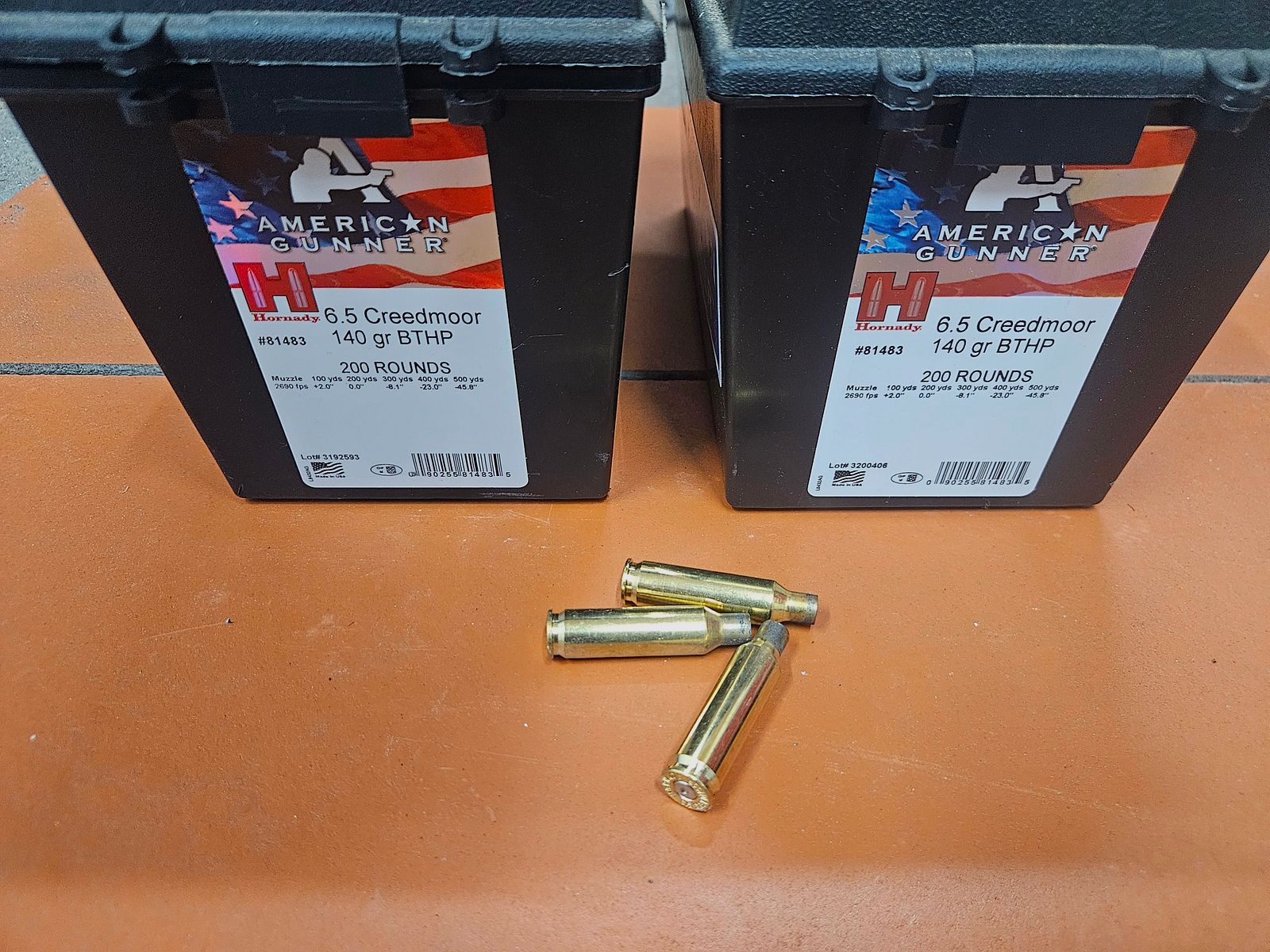 Hülsen Hornady  6.5 Creedmoor