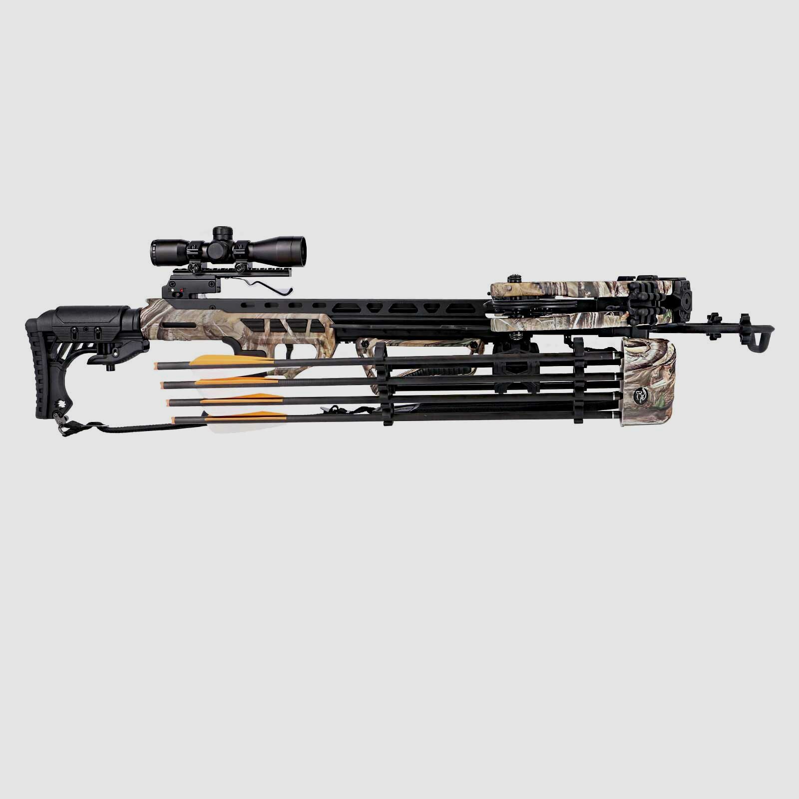 SET Compoundarmbrust Man Kung Kraken XB58 Forest Camo 200 lbs (P18)