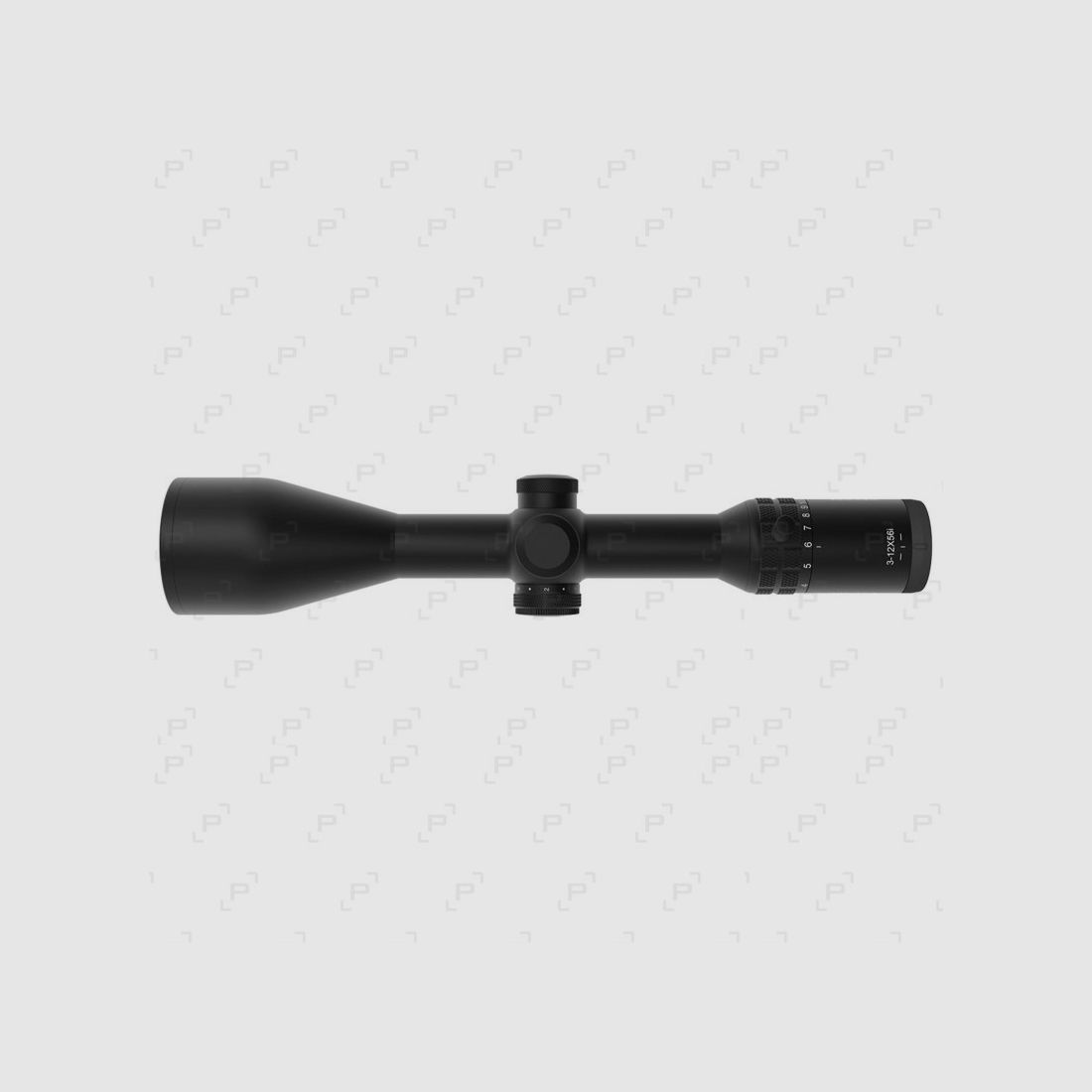 Lunette de chasse DAKOTA OPTICS WOLF 3-12X56i à colliers Ø 300 mm, réticule 4A FIBER, image 5 sur 7