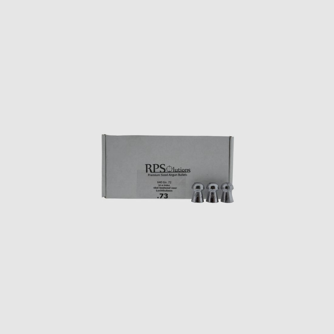 RPSolutions Big Bore plomb à tête plate .72, image 1 sur 2