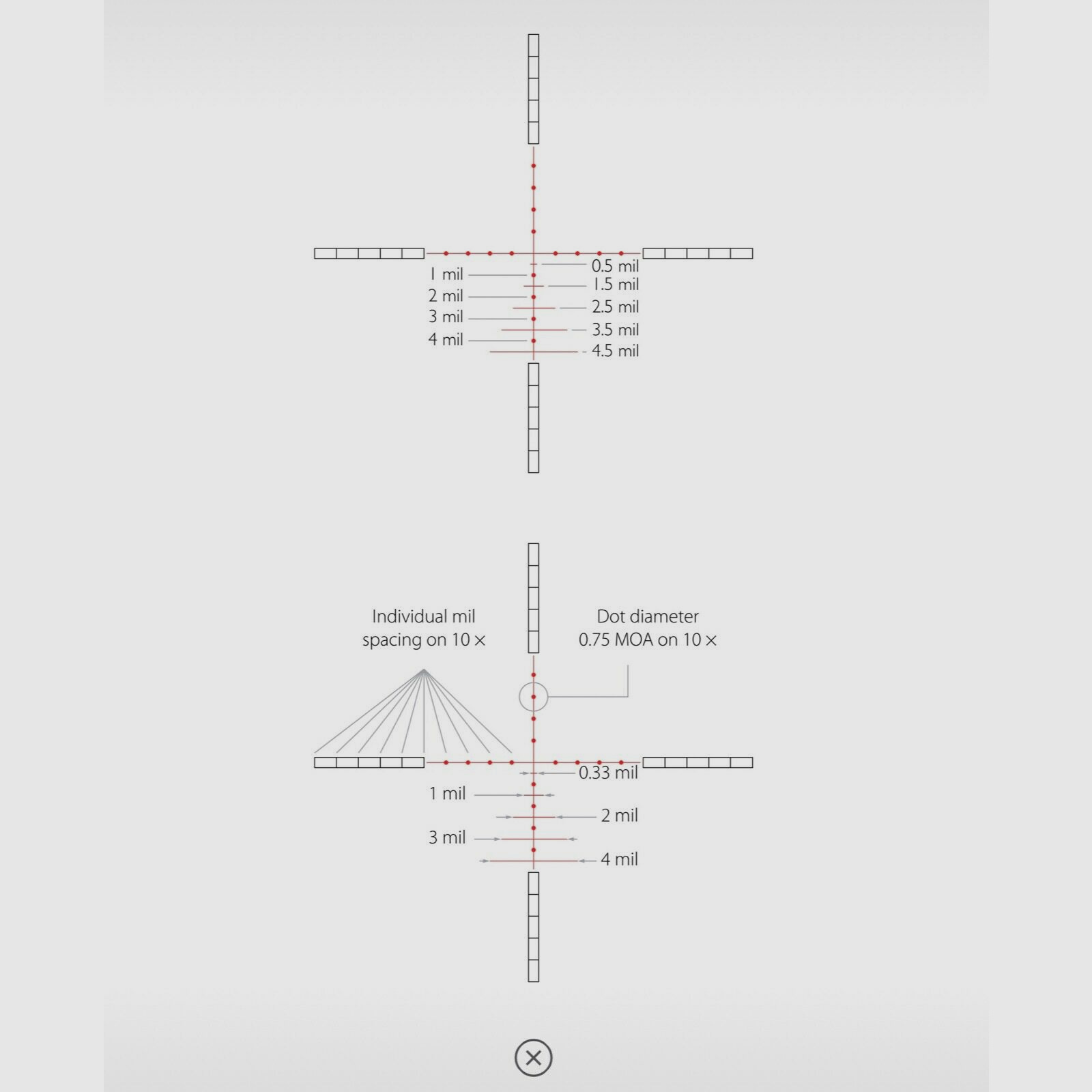 HAWKE 13210 AIRMAX 30 SF KOMPAKT 4-16×44 AMX IR Zielfernrohr