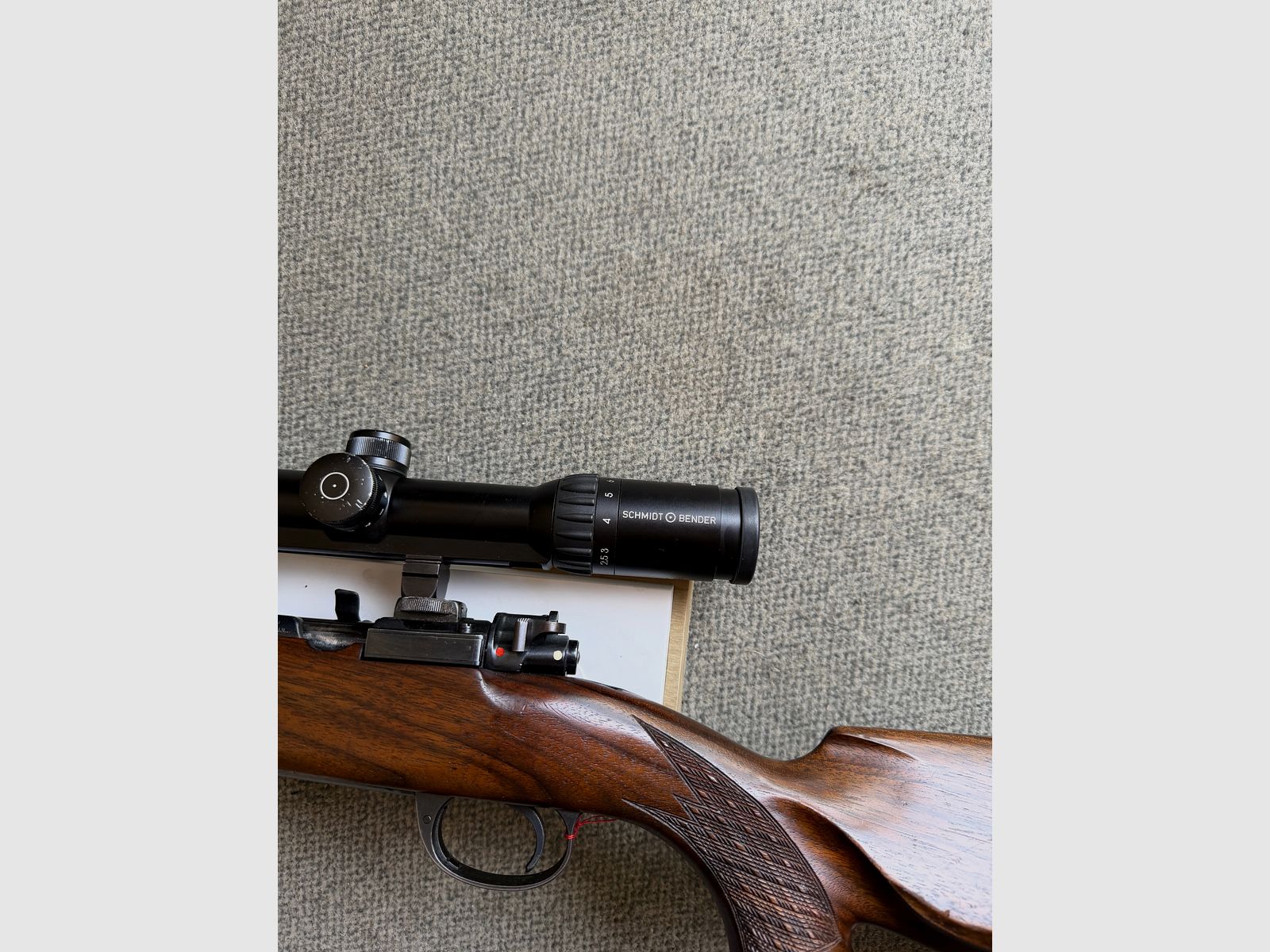 Mauser DWM  9,3x62 mit Schmidt und Bender SEM 