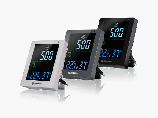 Moniteur de qualité de l'air BRESSER CO² Smile