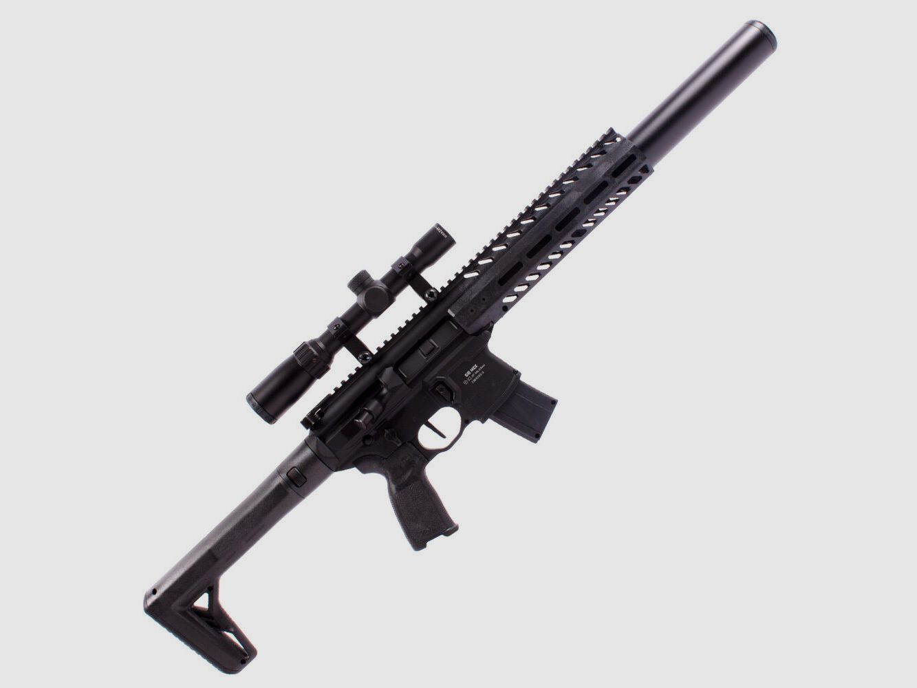 Sig Sauer	 MCX Gen2 CO2 Gewehr NBB SET 4,5mm Diabolo BLK +1-4x24 ZF